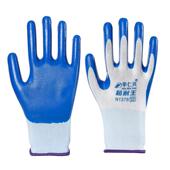 手套劳保耐磨工作橡胶丁腈胶皮防水防滑加厚耐用工厂工地劳工干活