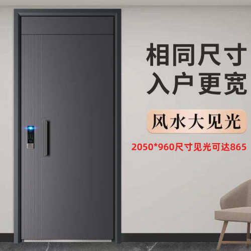 防盗门子母锌合金门铰链门进户入户门家用别墅安全门批发超暗甲级