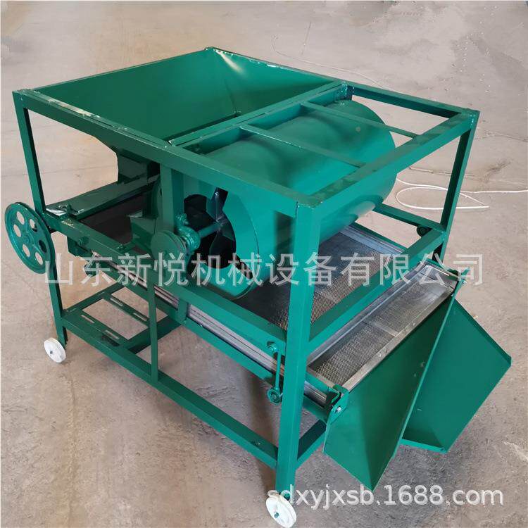 风选式直线振动食选筛机 小型XY-sx100稻谷花椒筛选清机 大豆除杂