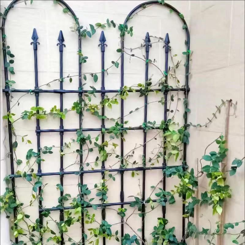 花架爬架网格藤栅栏围栏月季蔷MGSZL薇网阳台网架花藤架铁墙线莲