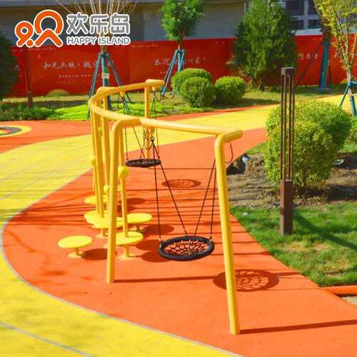 户外游乐场设备设计小区公园大型不锈钢组合滑梯厂家无动力乐园