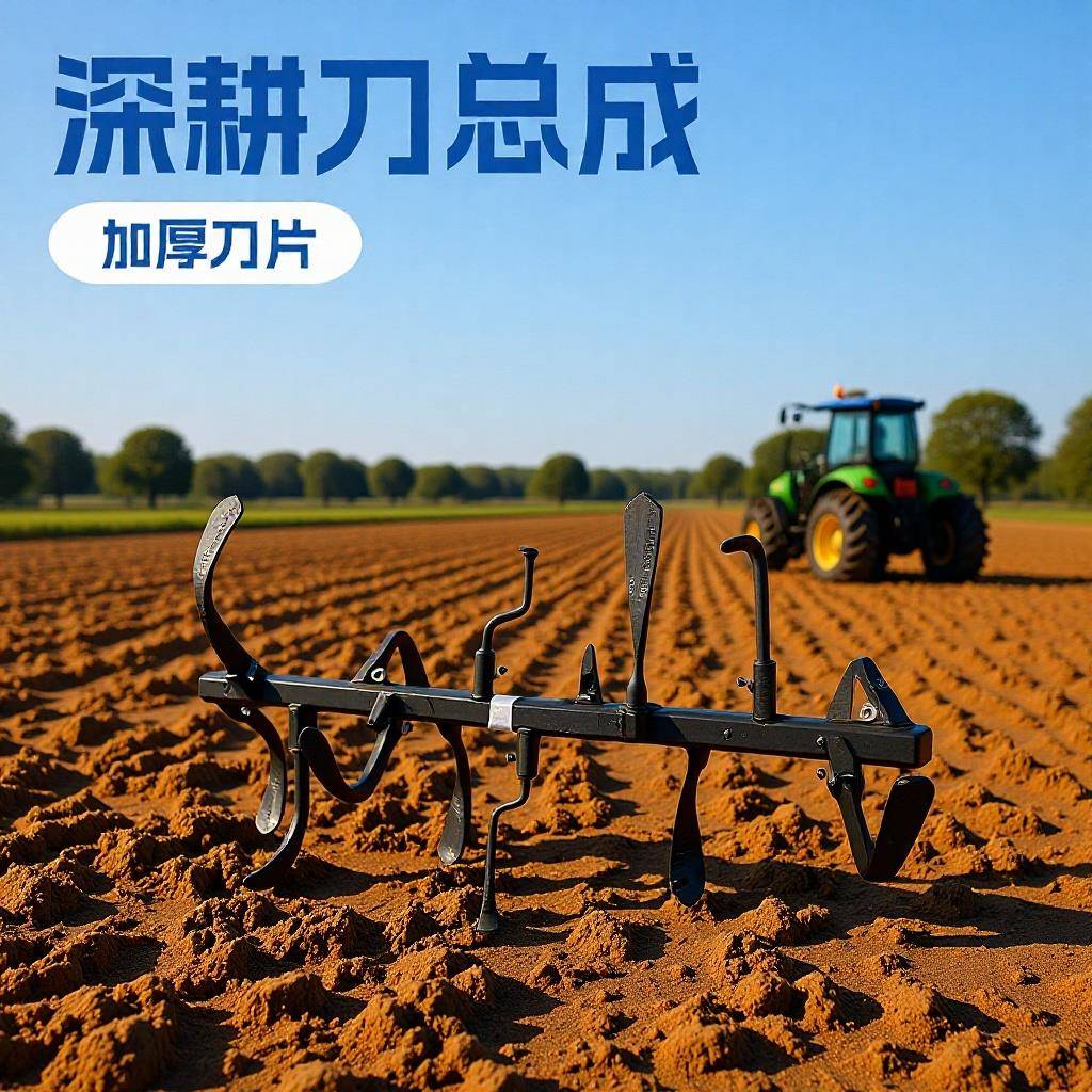 微耕机配件硬地粘土深耕刀总成松土打地刀旋耕加厚刀片农机刀具