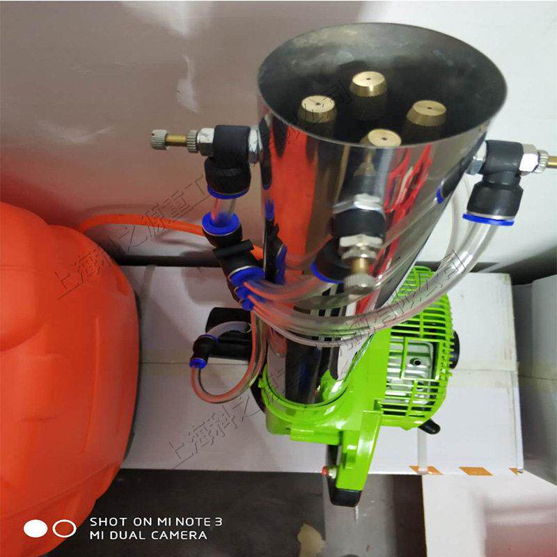 小型风雾喷雾器 便携式水雾干粉两用机 二冲程机油农用打机