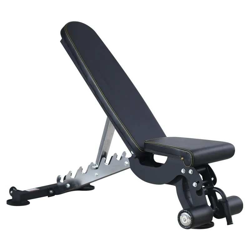 商用品质负角可调节哑铃凳健身椅卧推凳移动仰卧板力量训练健身