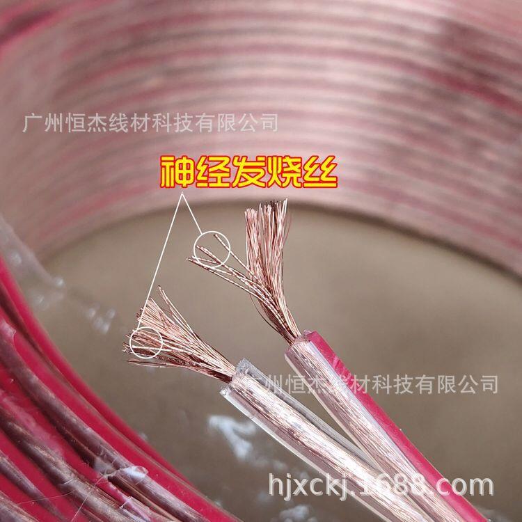 纯铜2X300芯神经丝音响喇叭线 发烧音箱线缆 广播线,音箱线