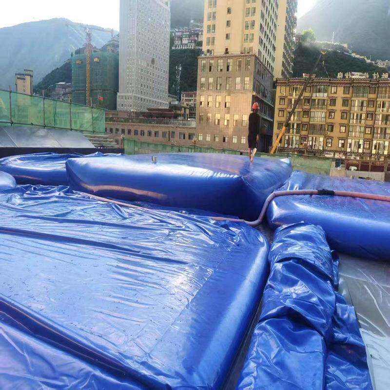 大型工储程吊重试压水囊围堰拦水拦河坝袋软体水梁袋桥预压580坝 - 实物图