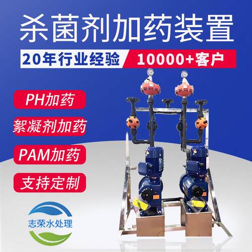 全自动加药装置污水PACPAM絮凝剂PH酸碱循环水智能检测加药设备机