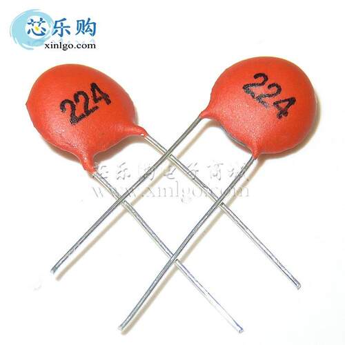 瓷片电容 220NF 50V 224 插件 2.54MM NEW 陶瓷电容 瓷片电容器