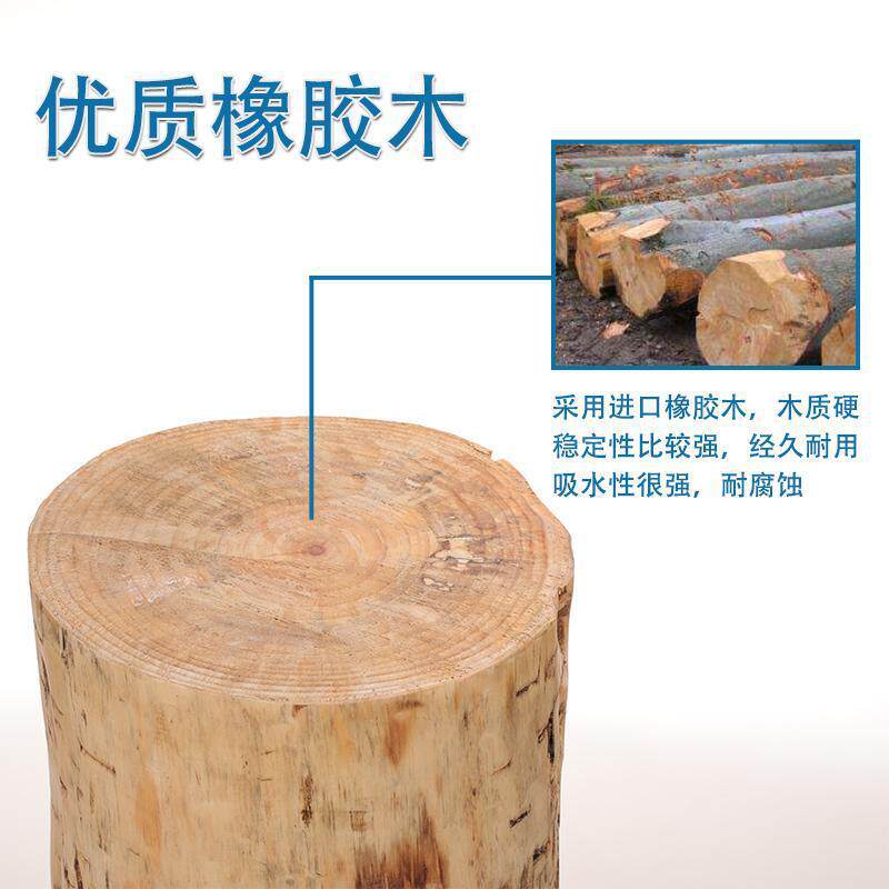 特硬实心打金木墩金银首饰多功能实木结实耐用手工敲垫板工台圆墩