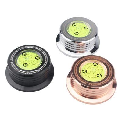 全铝LP黑胶唱机唱片镇 蝶镇LP唱机压镇 带水平仪测速黑胶唱机配件