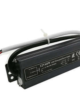 IP67 12V5A60W超薄全防水开关电源 LED工程亮化防水电源厂家直销