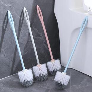 租房免打孔壁挂式马桶刷家用创意卫生间洗厕所刷子新款长柄无死角