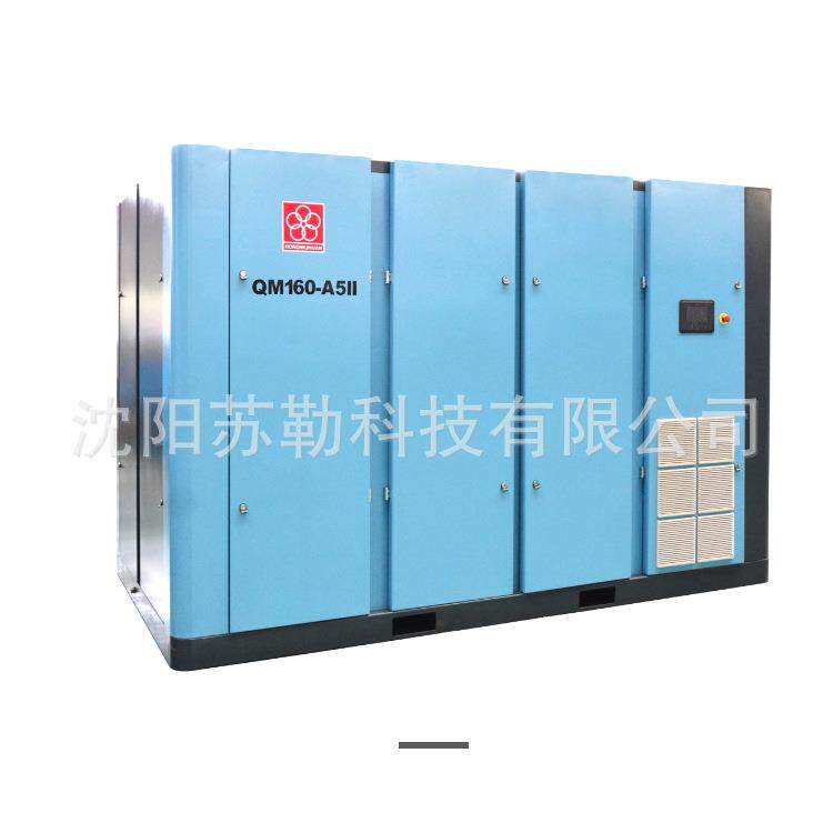 红五环 Q系列 螺杆式空压机 双级压缩 双螺杆 大功率 永磁变频