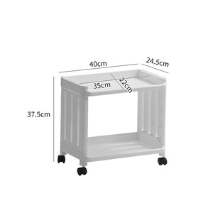 卫生间窄缝小置物架多层落地放洗衣液马桶旁边的架子高级感收纳架