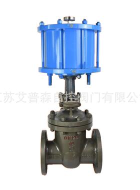 Z641H-16C 单闸板手动气动闸阀铸钢高温高压蒸汽导热油气控阀