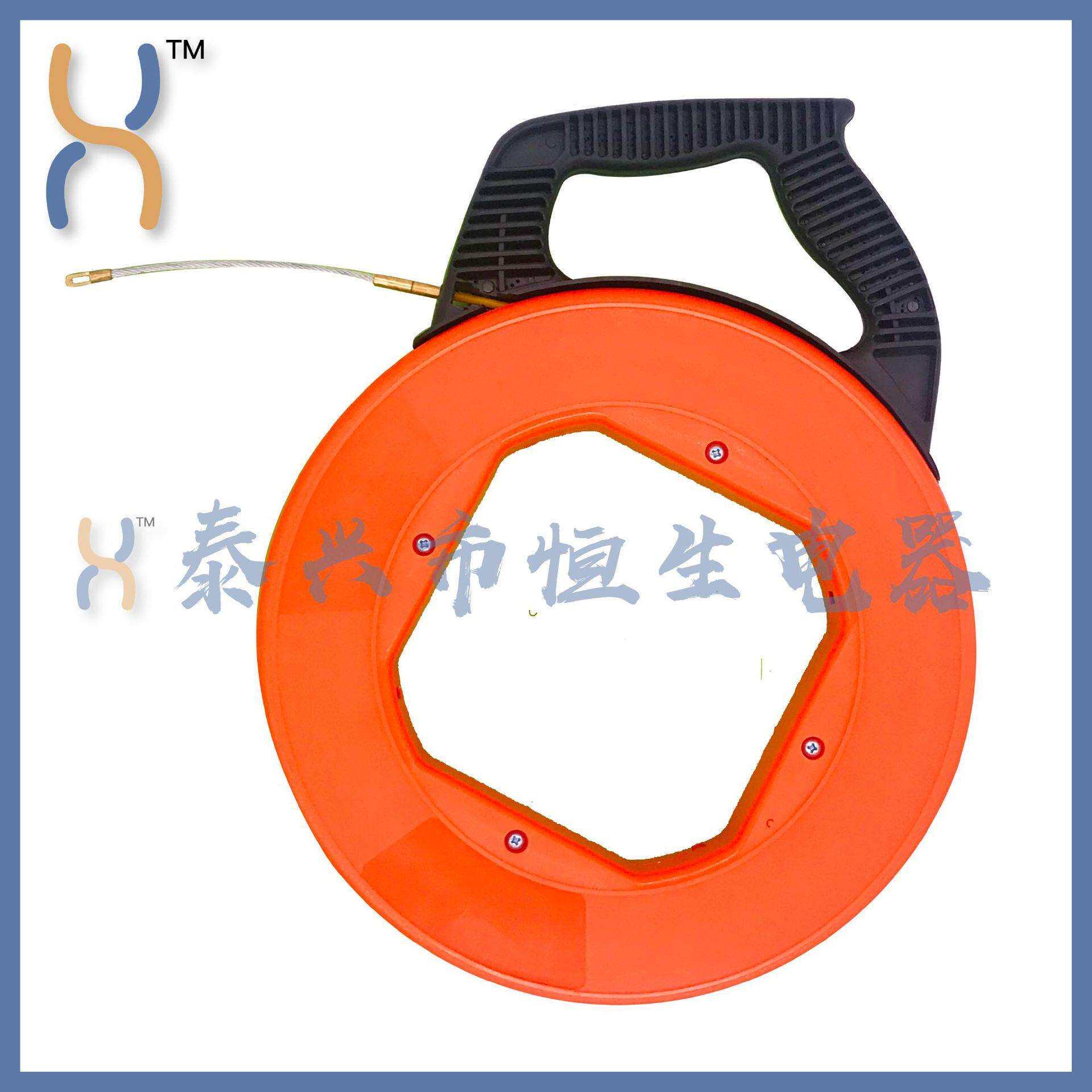 恒生弹簧头玻纤鱼型形拉線器电缆拉线引线器拉线器穿墙线穿管绝缘