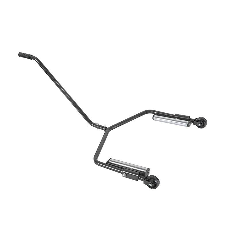 手动式液压大型轮胎搬运器抱夹轮胎叉车可旋转手把新款千斤顶拖车