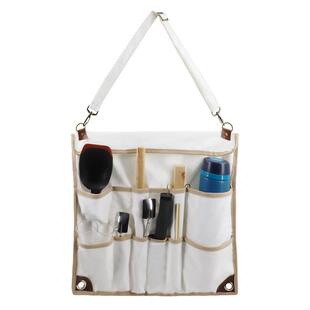 直销新款跨境户外野营帆布餐具袋便携式可折叠烧烤露营炊具收纳置