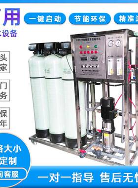 大型商用净水器纯水机工业去离子净化水ro反渗透水处理设备