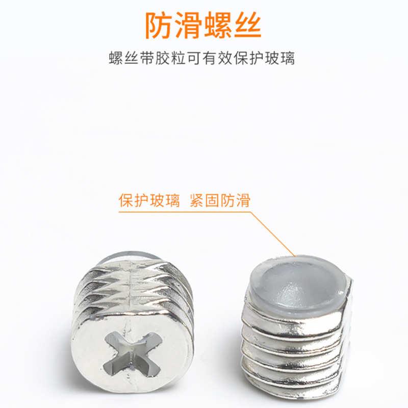 玻璃花盆配件箱夹固定瓷砖鱼缸种菜固定器卡扣加厚瓷片池菜夹瓷砖