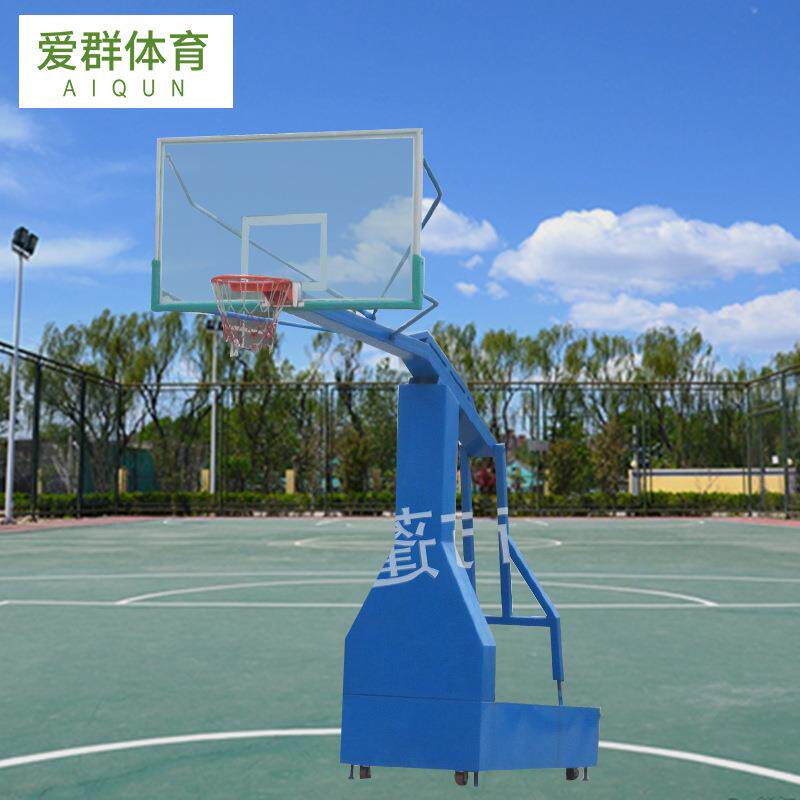 厂家生产仿液压篮球架室外篮球架