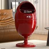 家用垃圾RME 7769桶客厅卧室容量翻盖大垃圾筒厨高房值高档轻颜奢