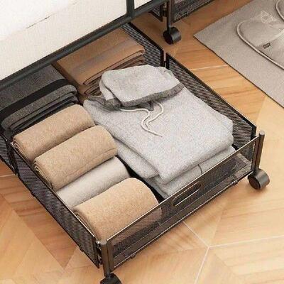 under the bed quilt storage Bins Large Capacity Rolling