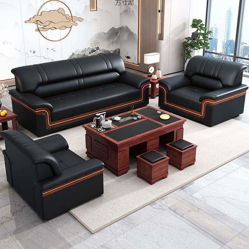 办沙发无品牌/公商务中会客办公沙发接待区室简式约现代三人位组