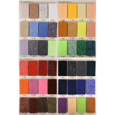 聚酯纤维彩色毛毡板吸音板隔音板幼儿园留言板展示板墙贴毛毡墙贴