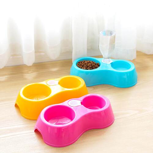 New Plastic Leak-Proof Dual Bowl Automatic Water and Feeder