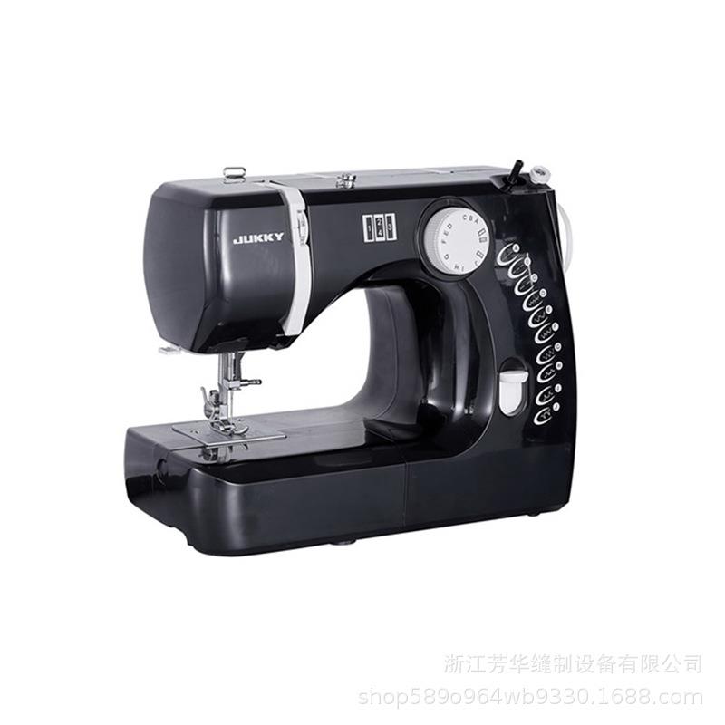 JUKKY牌多功能缝纫机家用型多功能缝纫机迷你缝纫机轻巧实用