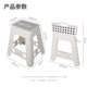 成人餐桌凳加高可凳户外手提收缩折叠现货高加厚庭院露营塑料便携