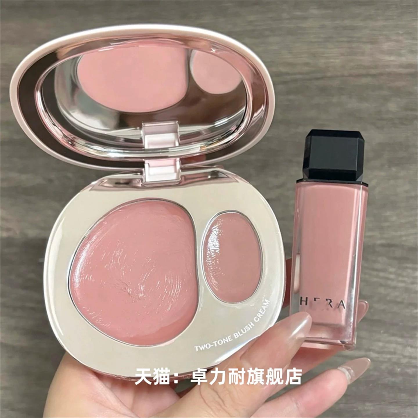 淡人的两条生命!双色腮红膏多用膏水光高光修容三合一显气色氛围