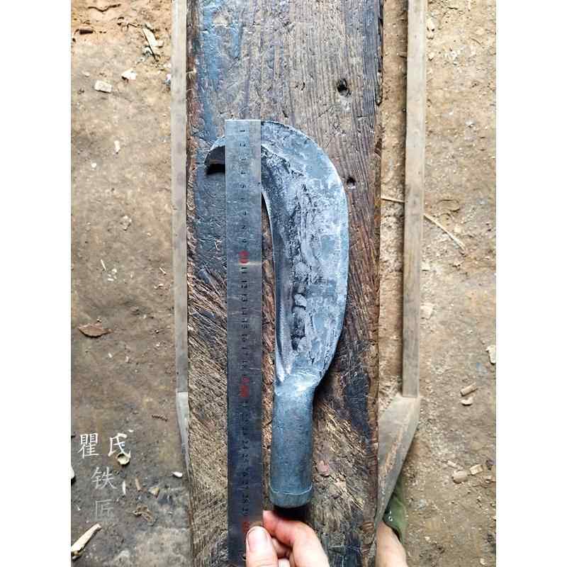 瞿氏铁铺砍柴刀砍树刀农用工具野营工具割草刀高硬度夹钢免磨刀
