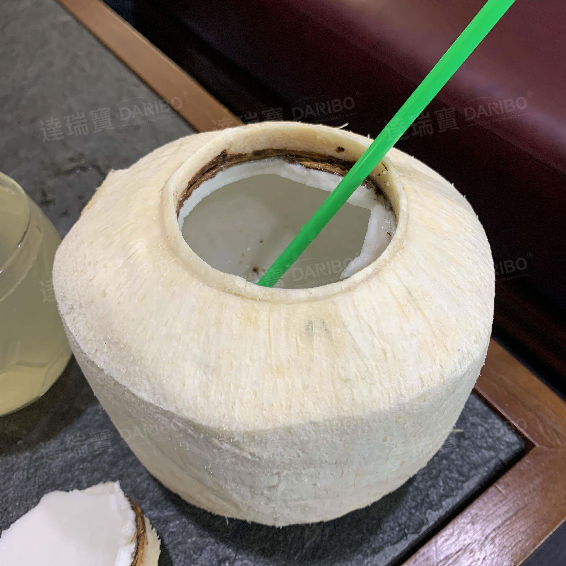 W新款自动椰子开口机 超市青椰切口打孔机操作方便椰子开盖机自动