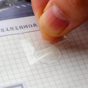 直销新款 双面胶圆点胶带创意透明气球点点胶便签留言贴纸学生手帐
