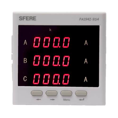 I斯菲尔PA194PA194I-99S4具备继电器出功能智能LED输三相交流电流