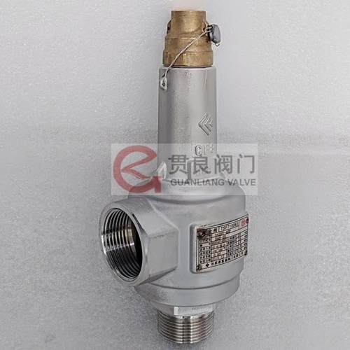 张家港富瑞低温安全阀DAH-10/15/25液氮天然气液氧DA22Y/F-40P