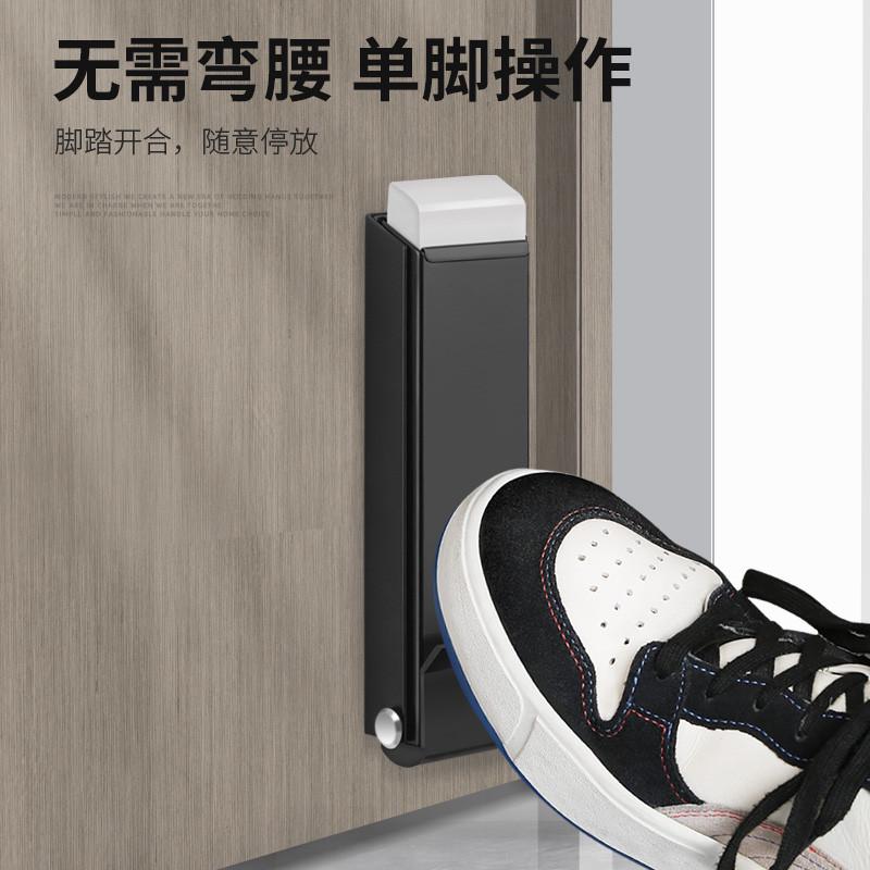 门挡门阻器静音入户大门防盗门限位防风防撞阻门顶抵门后固定