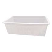 塑料牛筋方箱长方形大号水箱布草箱可做架子纺织印染箱水产养殖箱