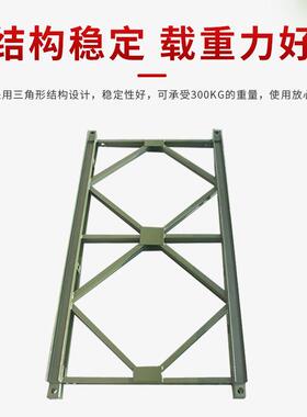 贝雷片321型贝雷架支撑架高载重钢便桥配件 公路贝雷架贝雷桥