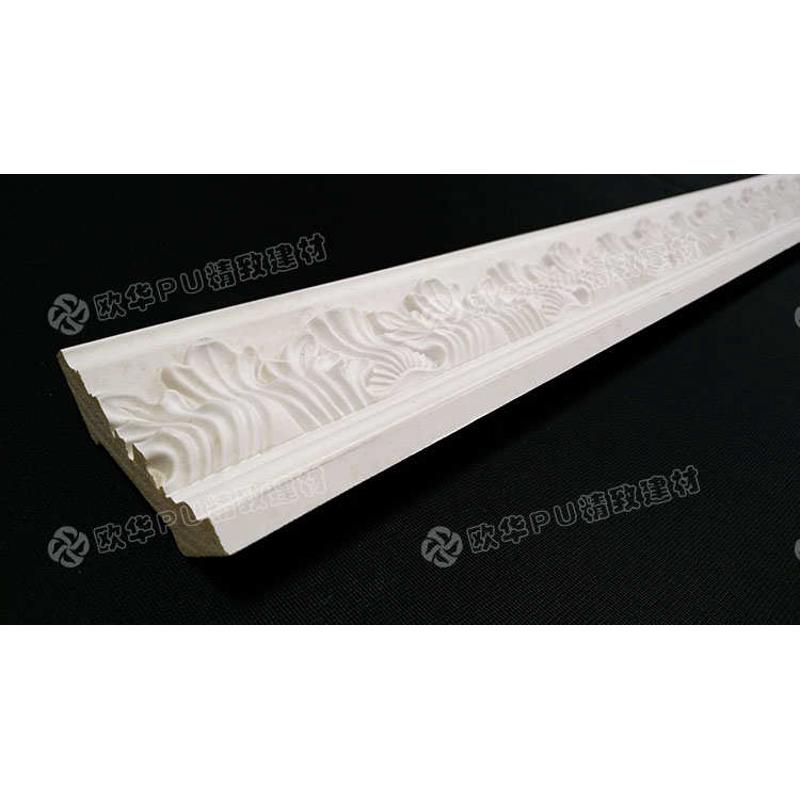 顶角线欧式天花吊顶装饰PU线条雕花石膏线条背景墙装修材料3091