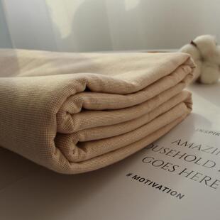 麻布~老粗布床单单件纯棉加厚高支高密不起皱 好看的纯棉床单冬季