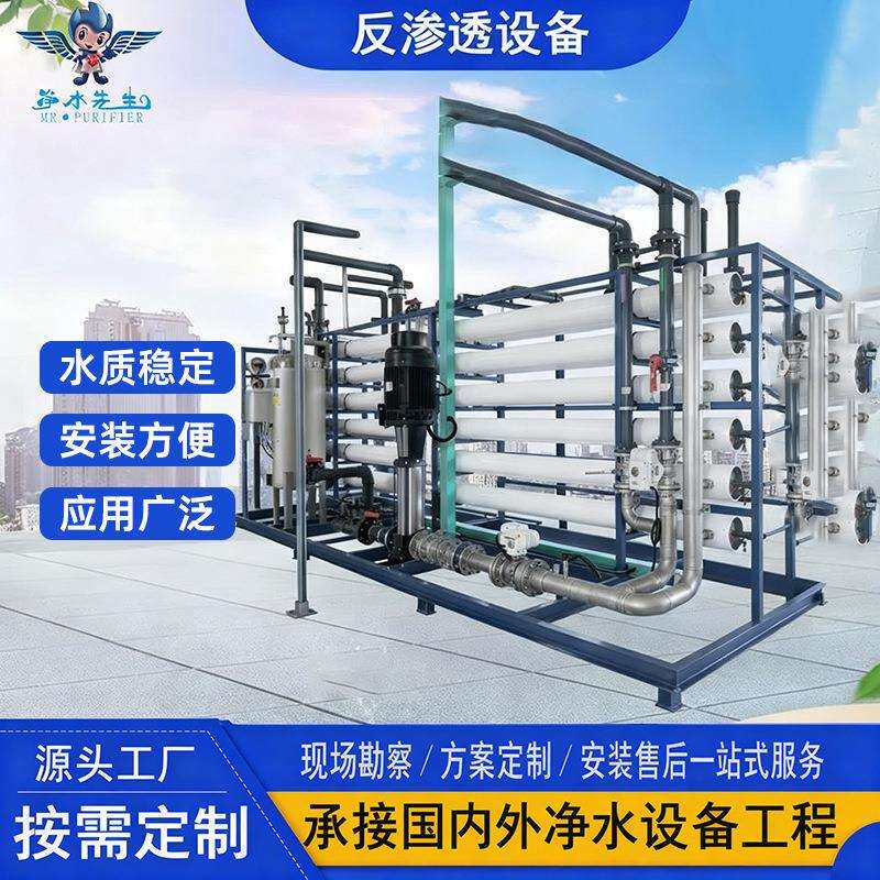 工业反渗透纯净水设备edi超纯水去离子水纯化水制水机饮水机家用