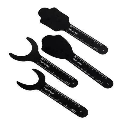 6Pcs/Set Dentist Dental Photo Contrast Black Background Boar