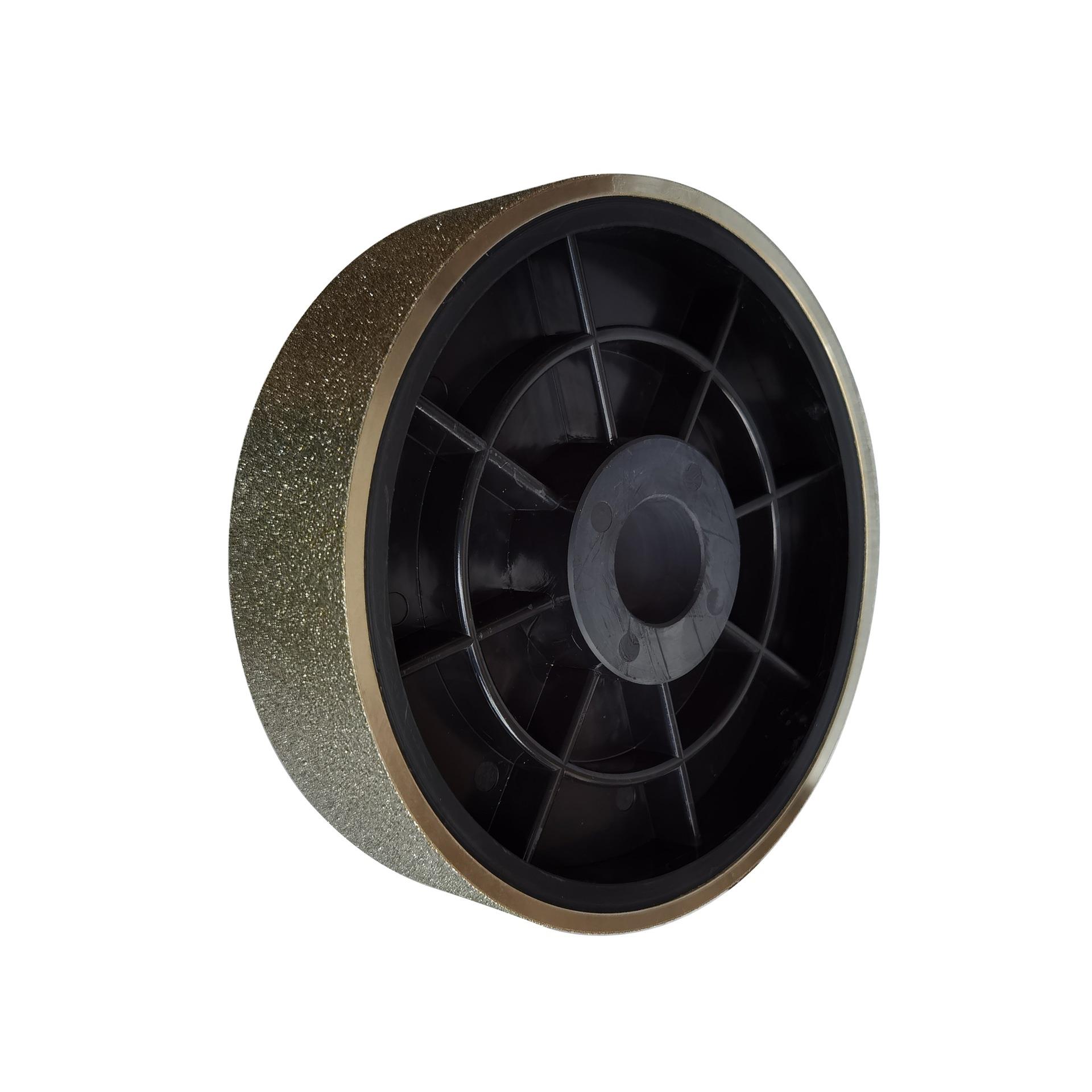 金刚石砂轮6寸150mmx8x25.4孔台阶变径套塑料金刚石合金平行砂轮