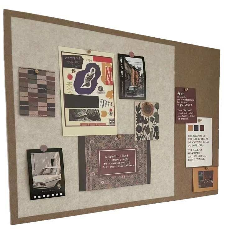 毛毡板墙贴照片墙软木板留言板展示背景板ins北欧风墙面装饰自粘