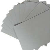 厂家批发 袜定型包装 供应灰底单白卡纸厚白色硬白纸板内衬服装 裤