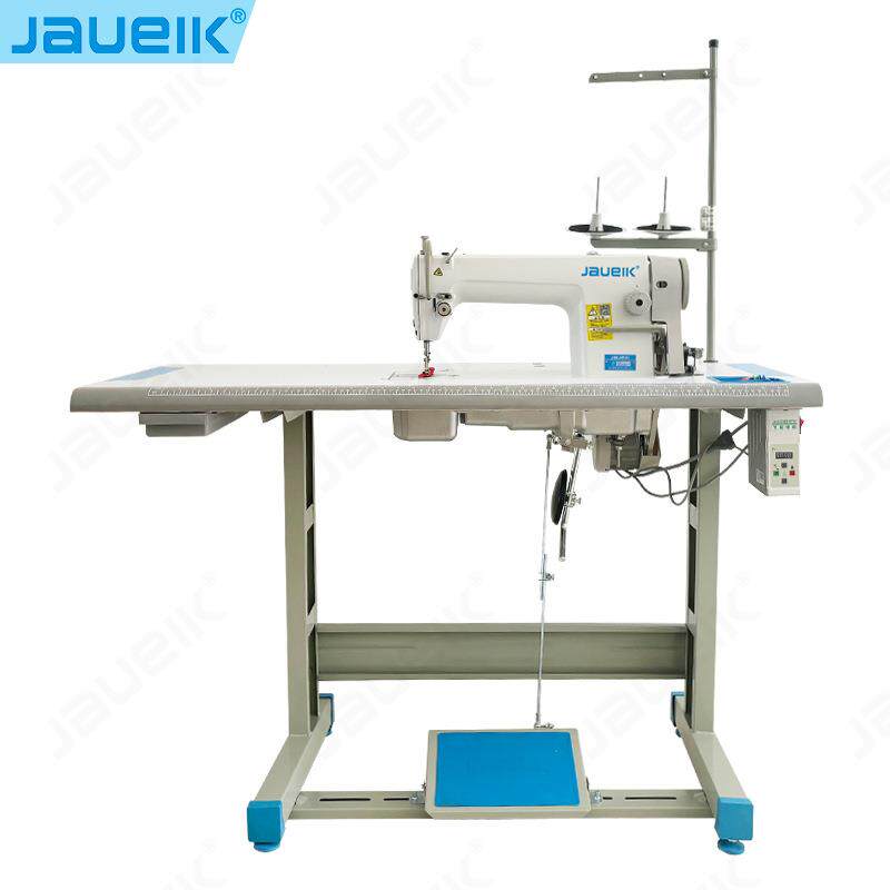 全新高速普通平车电动家用平缝机 6-9长针距大旋梭工业缝纫机