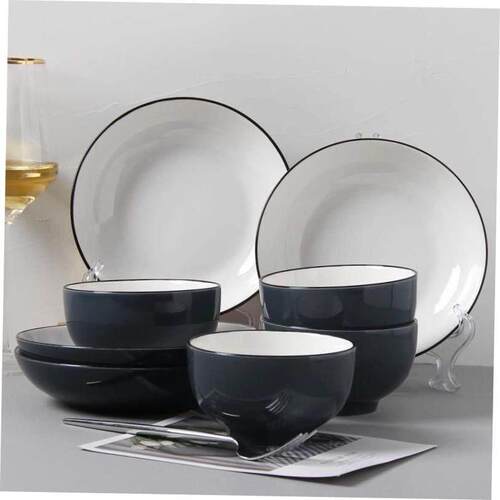 18-piece set of bowls and plates set of ceramic bowls and pl